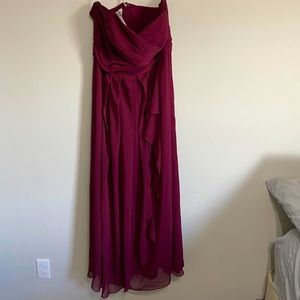 David’s Bridal bridesmaid dress